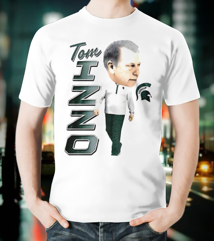 Tom Izzo Michigan State Spartans Coach Big Ten Conference Basketball T-Shirt