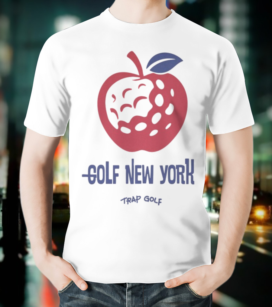 Trap Golf Apple Golf New York T-Shirt
