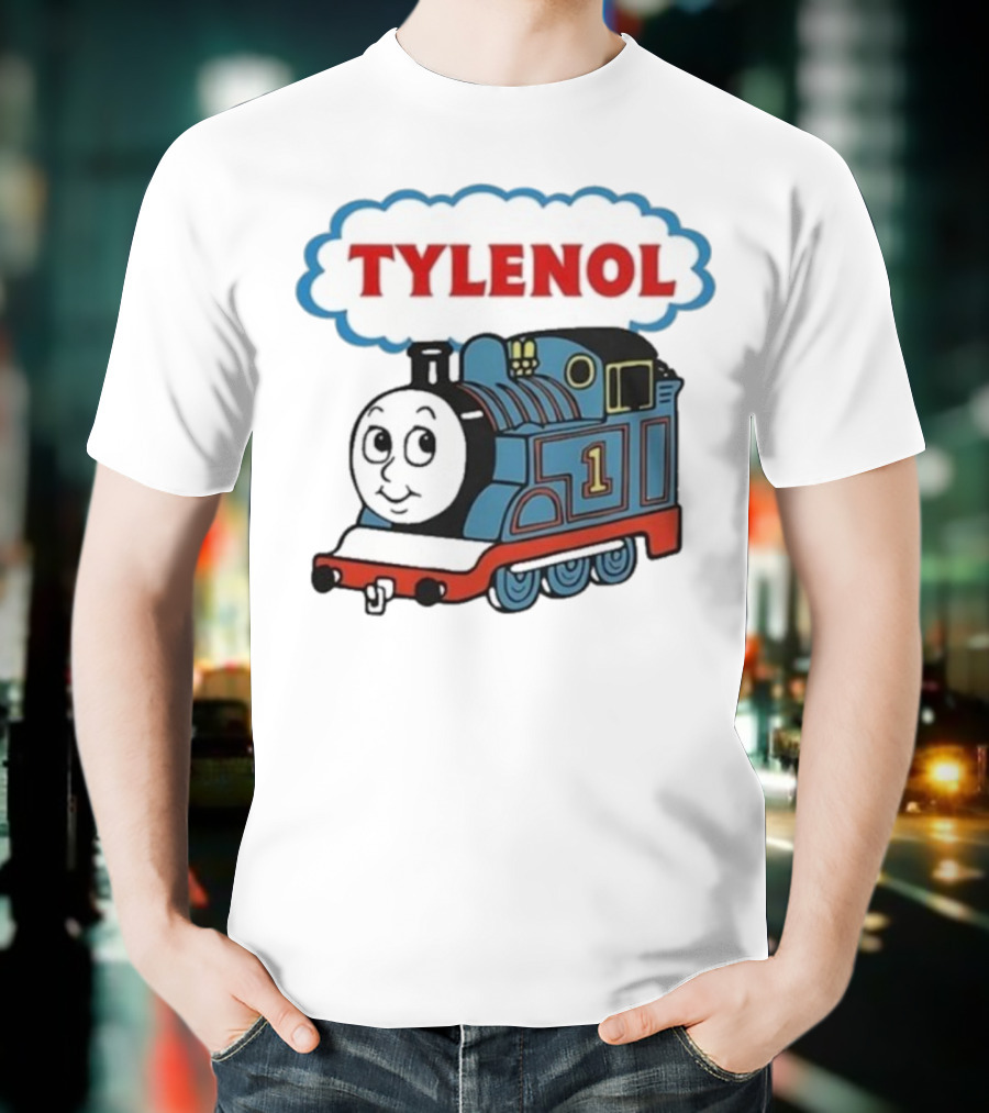 Tylenol Thomas And Friends Train Engine Number One T-Shirt