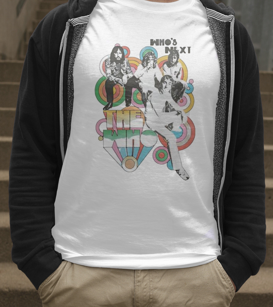 Who’s Next The Who Band Classic Album Cover Art T-Shirt