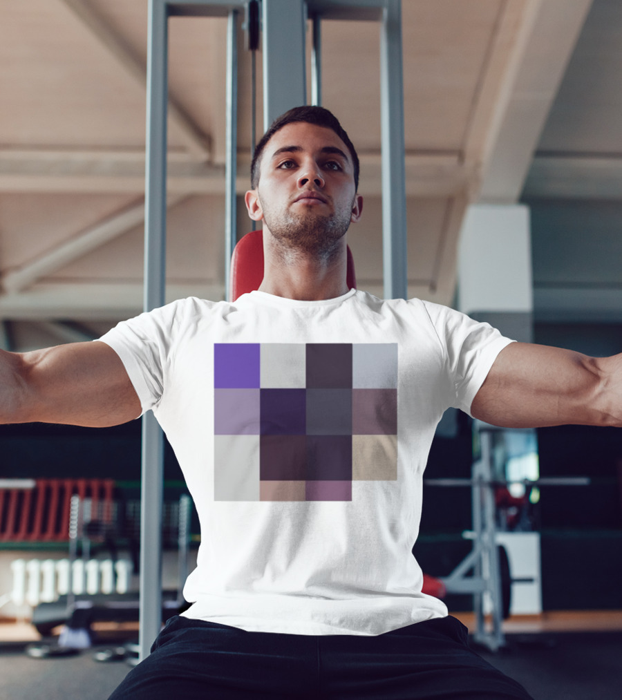 Acai28 Color Grid Abstract Acai T-Shirt