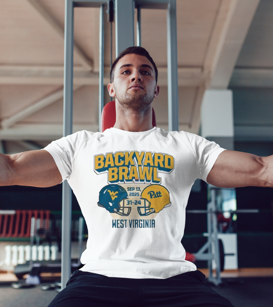 Backyard Brawl West Virginia Sep 13 2025 Pitt 31-24 T-Shirt