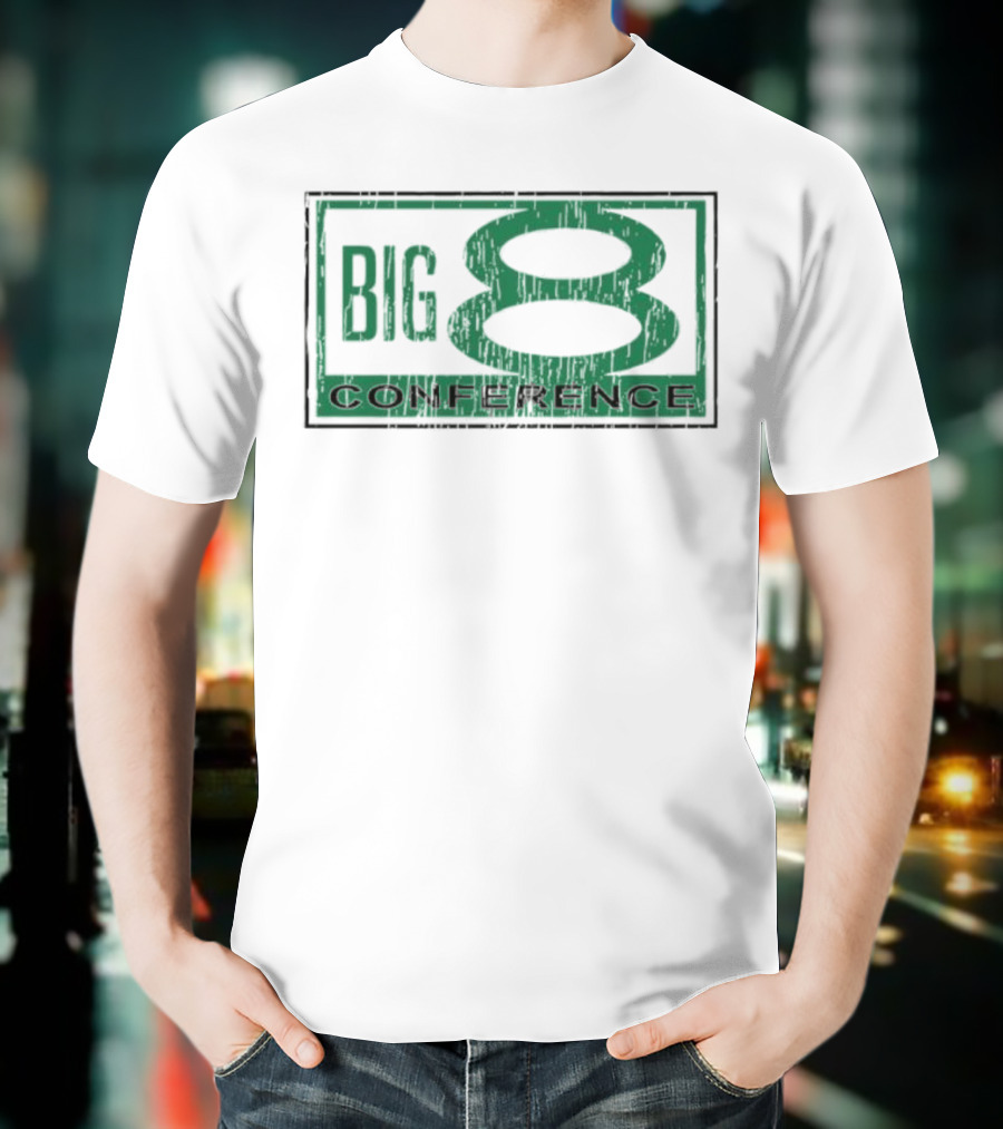 Big 8 Conference Retro Sports Emblem T-Shirt