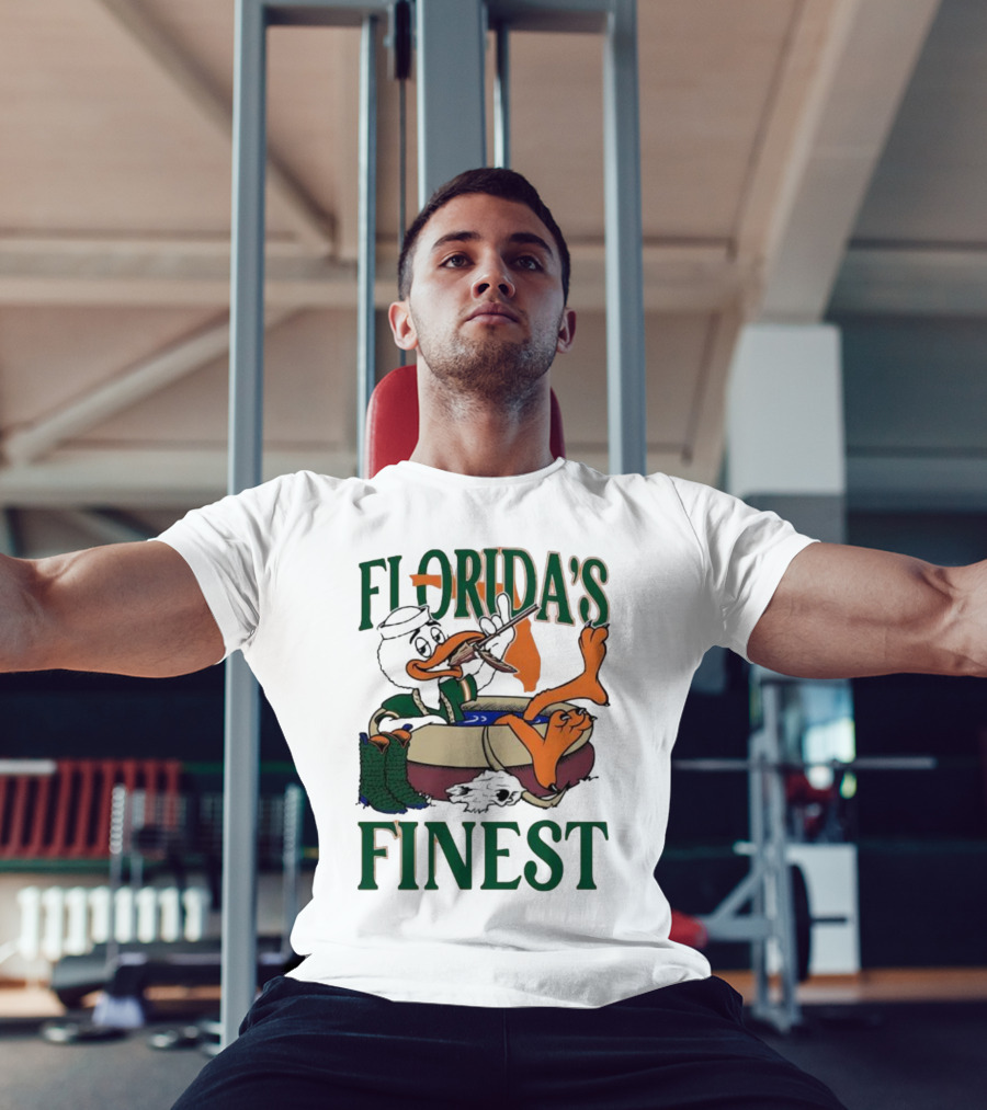 Florida’s Finest Miami Hurricanes Iconic Rivalry Victory Over Florida State Seminoles T-Shirt