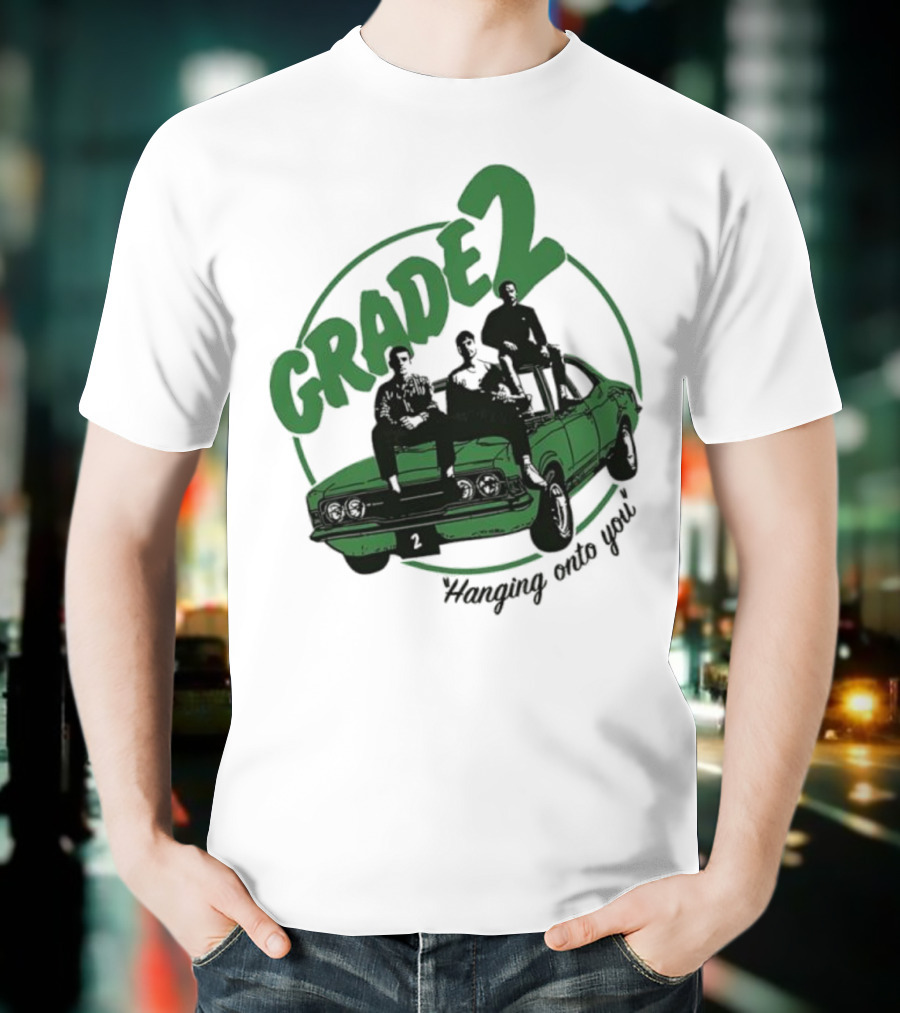 Grade 2 Hanging Onto You Band Members Car Graphic T-Shirt