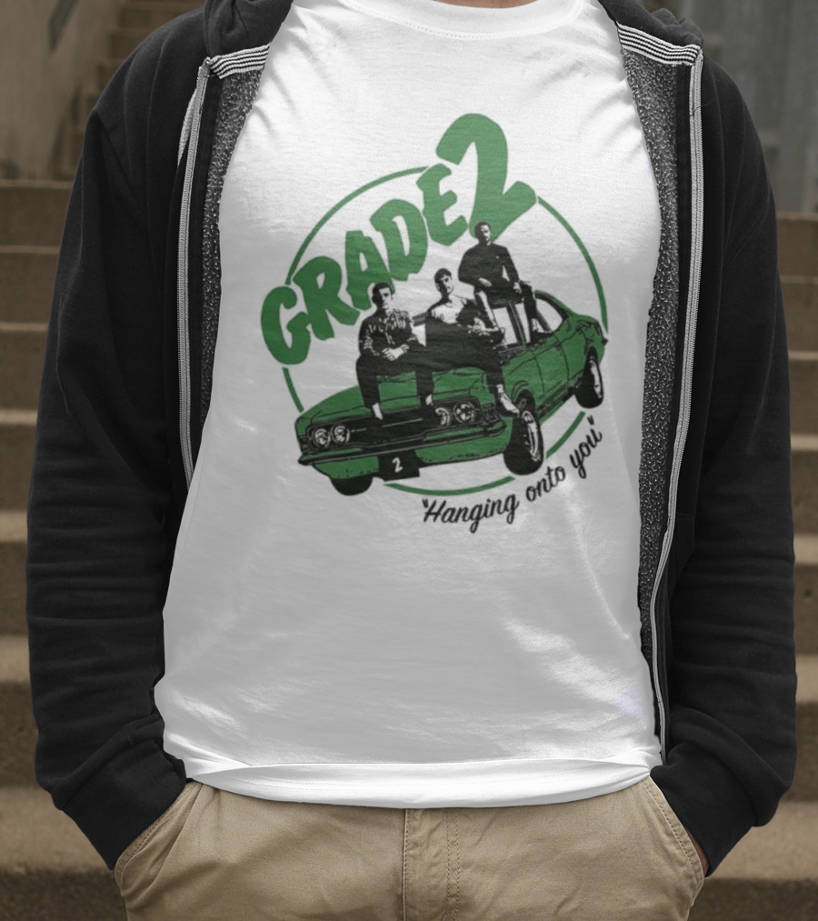 Grade 2 Hanging Onto You Band Members Car Graphic T-Shirt