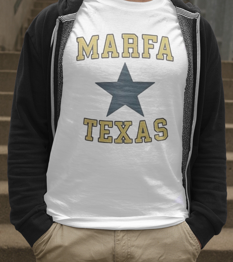 Jensen Ackles Marfa Texas Star Vintage Aesthetic T-Shirt