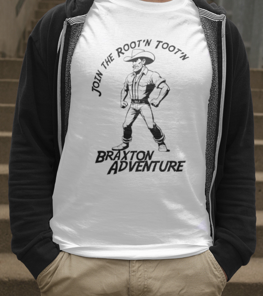 Join The Root’n Toot’n Braxton Adventure T-Shirt