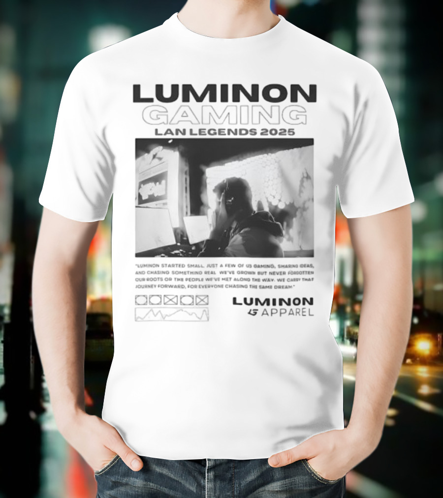 Luminon Gaming LAN Legends 2025 Competitive Champions T-Shirt