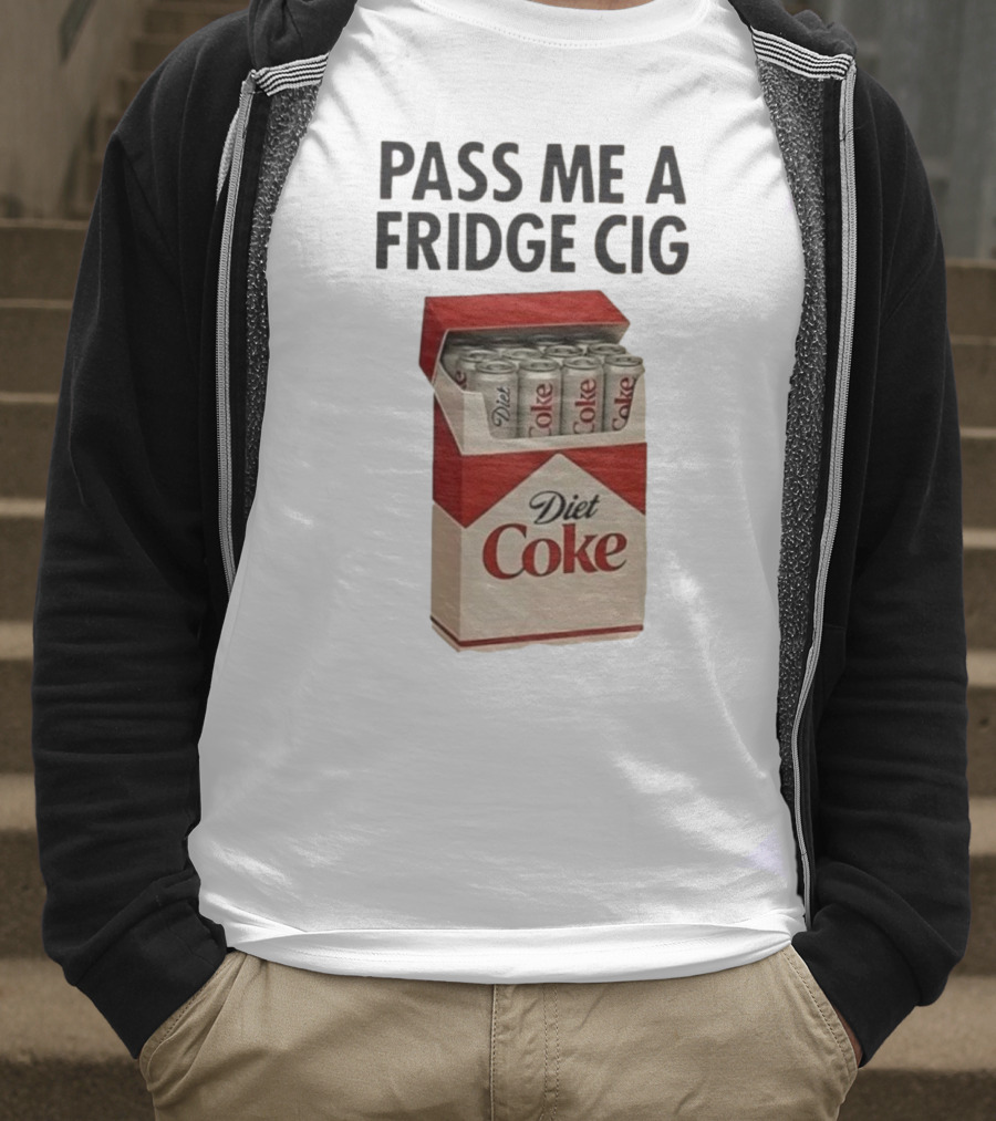 Pass Me A Fridge Cig Diet Coke Box Cans T-Shirt