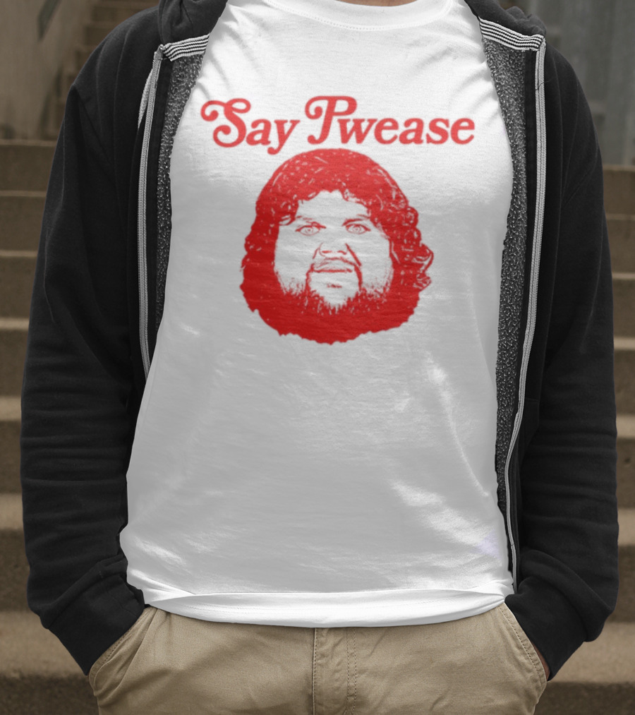 Say Pwease Red Beard Character T-Shirt