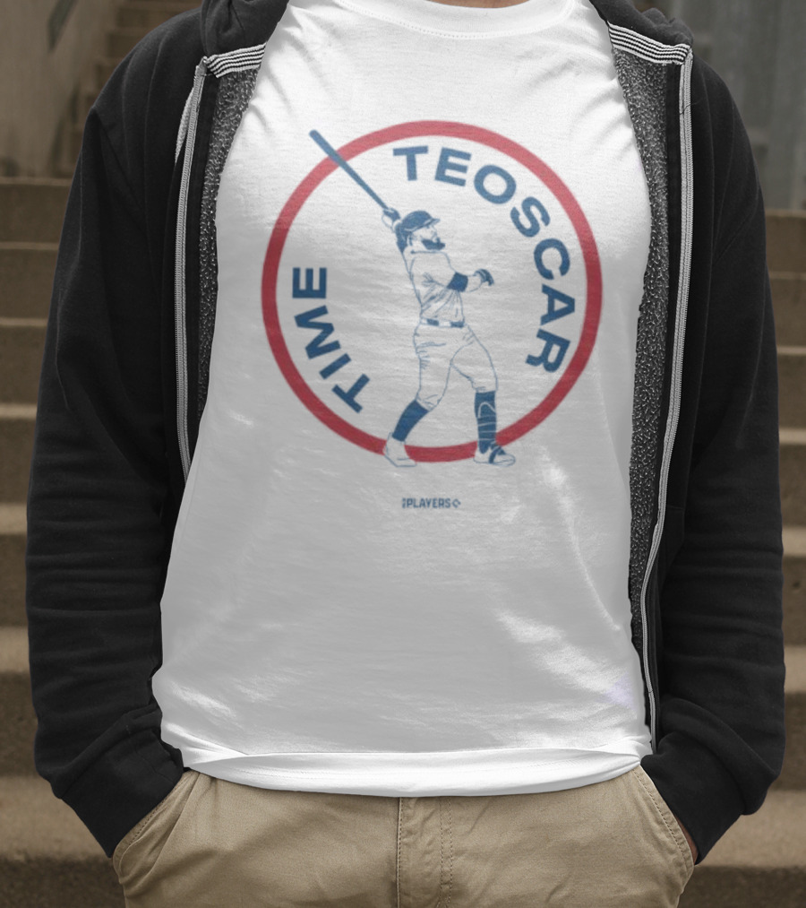 Los Angeles Dodgers Teoscar Hernández Number 37 Baseball Player Time T-Shirt