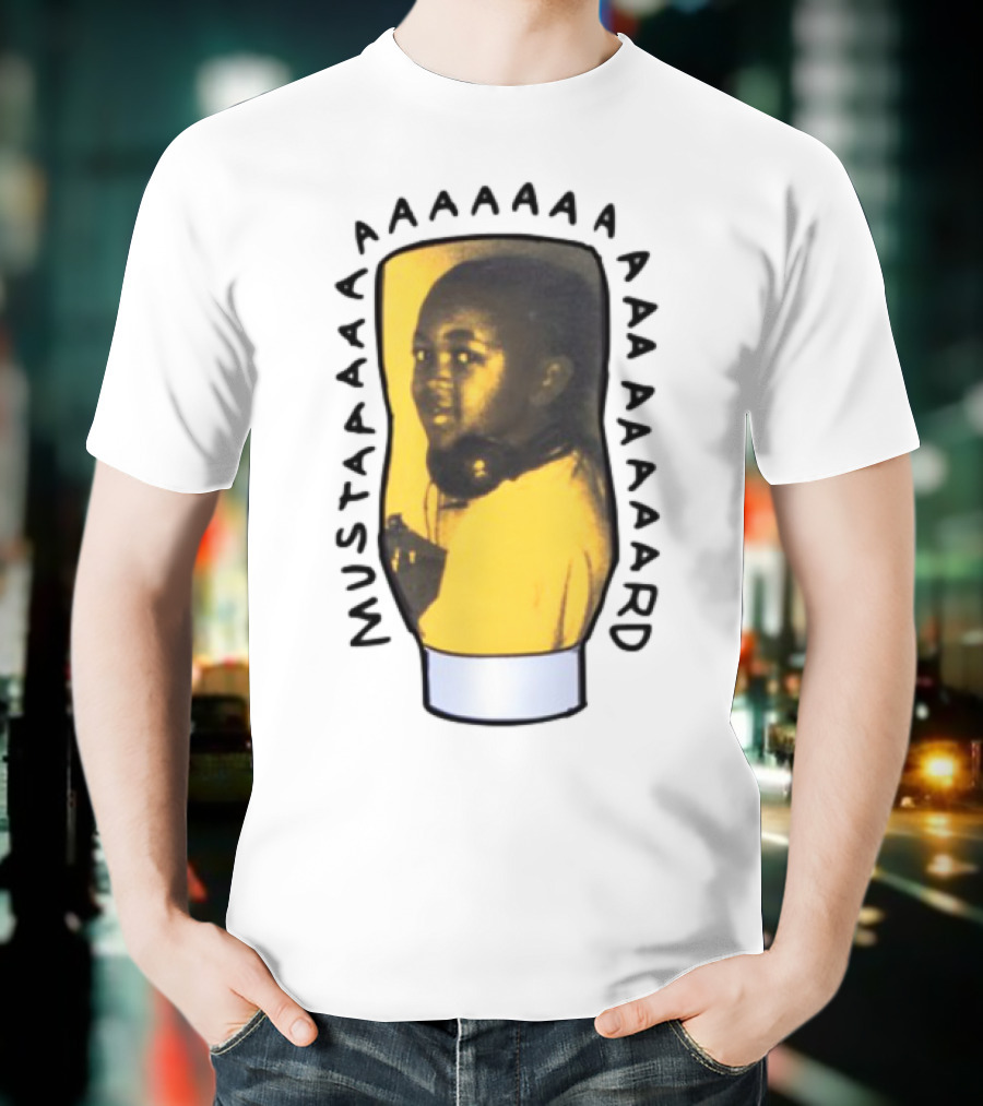 10 Summers Mustaaaaaaaaaaard DJ Mustard Youthful Portrait T-Shirt