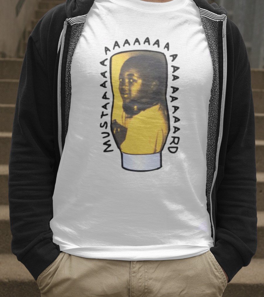 10 Summers Mustaaaaaaaaaaard DJ Mustard Youthful Portrait T-Shirt