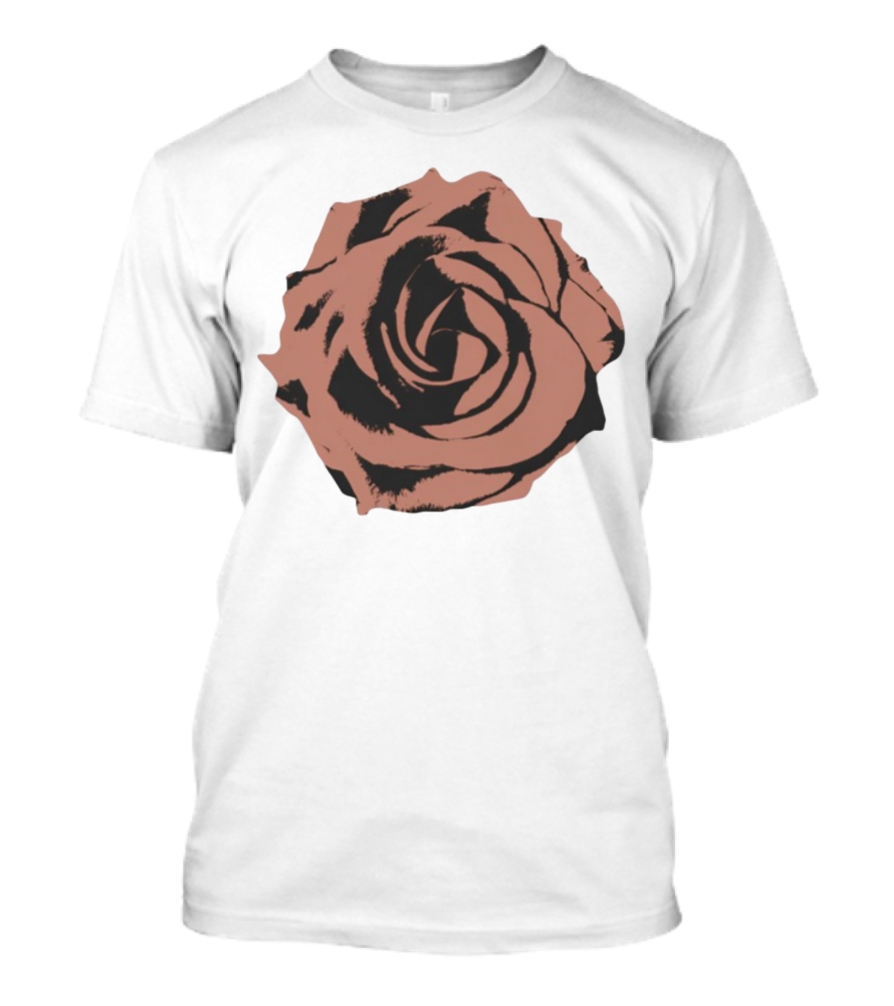 A Flair For The Dramatic Rose Black And Pink Graphic T-Shirt