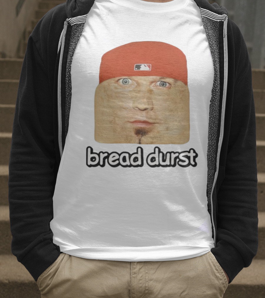 Bread Durst MLB Logo Parody Cringeytees T-Shirt