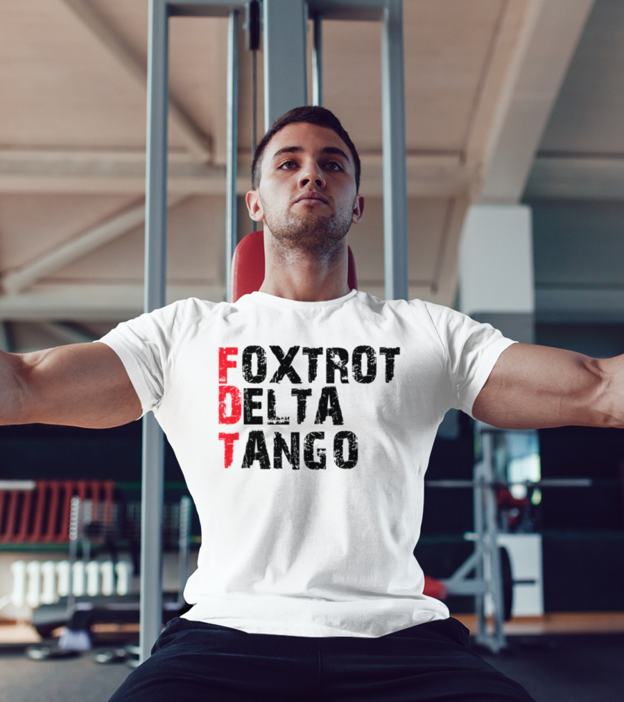 Foxtrot Delta Tango FDT Bold Statement T-Shirt