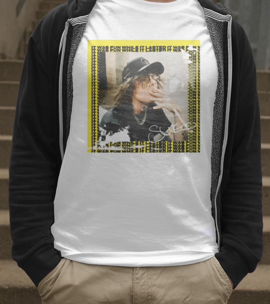 It Was Fun While It Lasted Anniversary Album Sueco T-Shirt