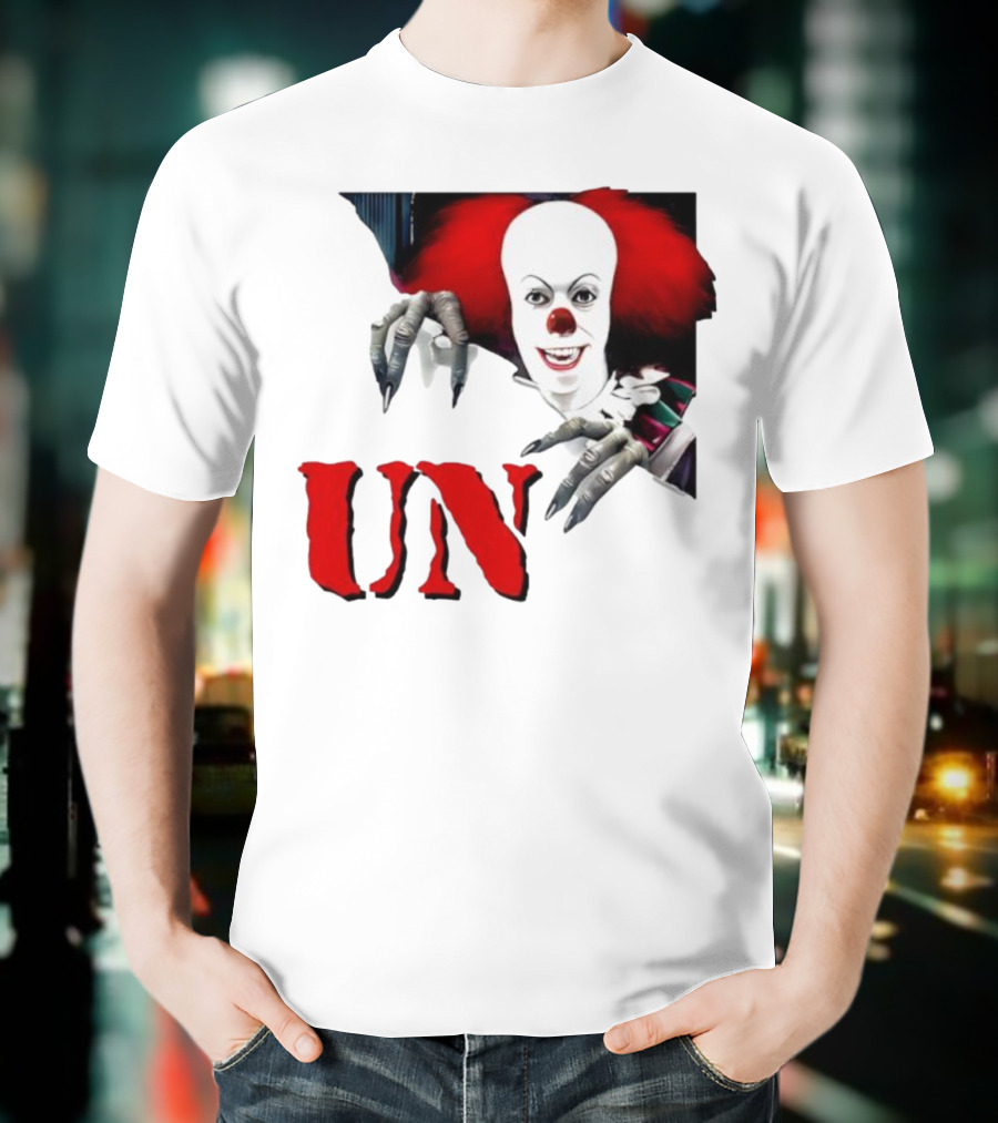 Pennywise The Dancing Clown Horror Movie Character UN T-Shirt