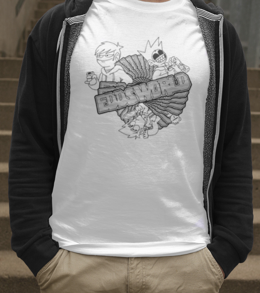 Eddsworld Cartoon Characters T-Shirt