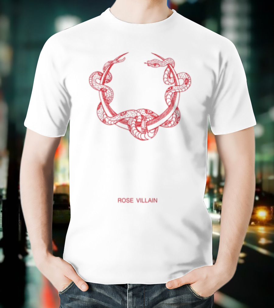 Radio Vega RoseVillain Red Snake T-Shirt