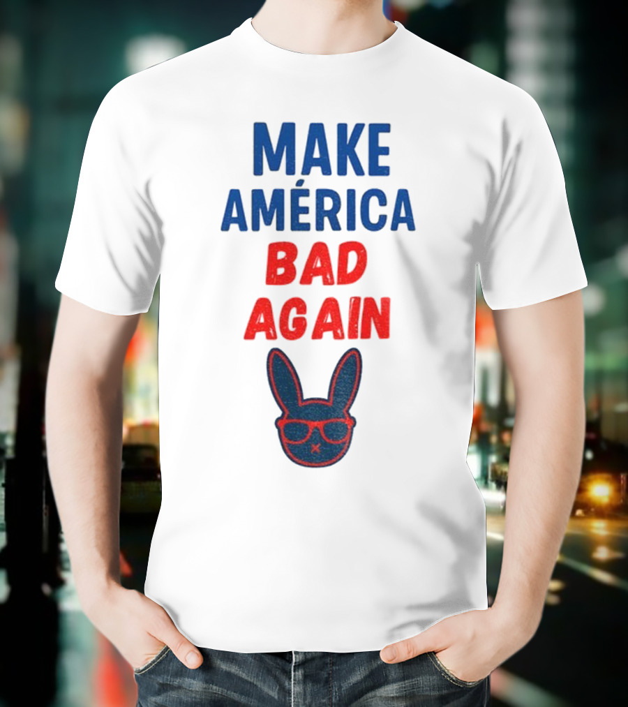 Make America Bad Again Puerto Rican Benito Bowl 2026 Halftime Show T-Shirt