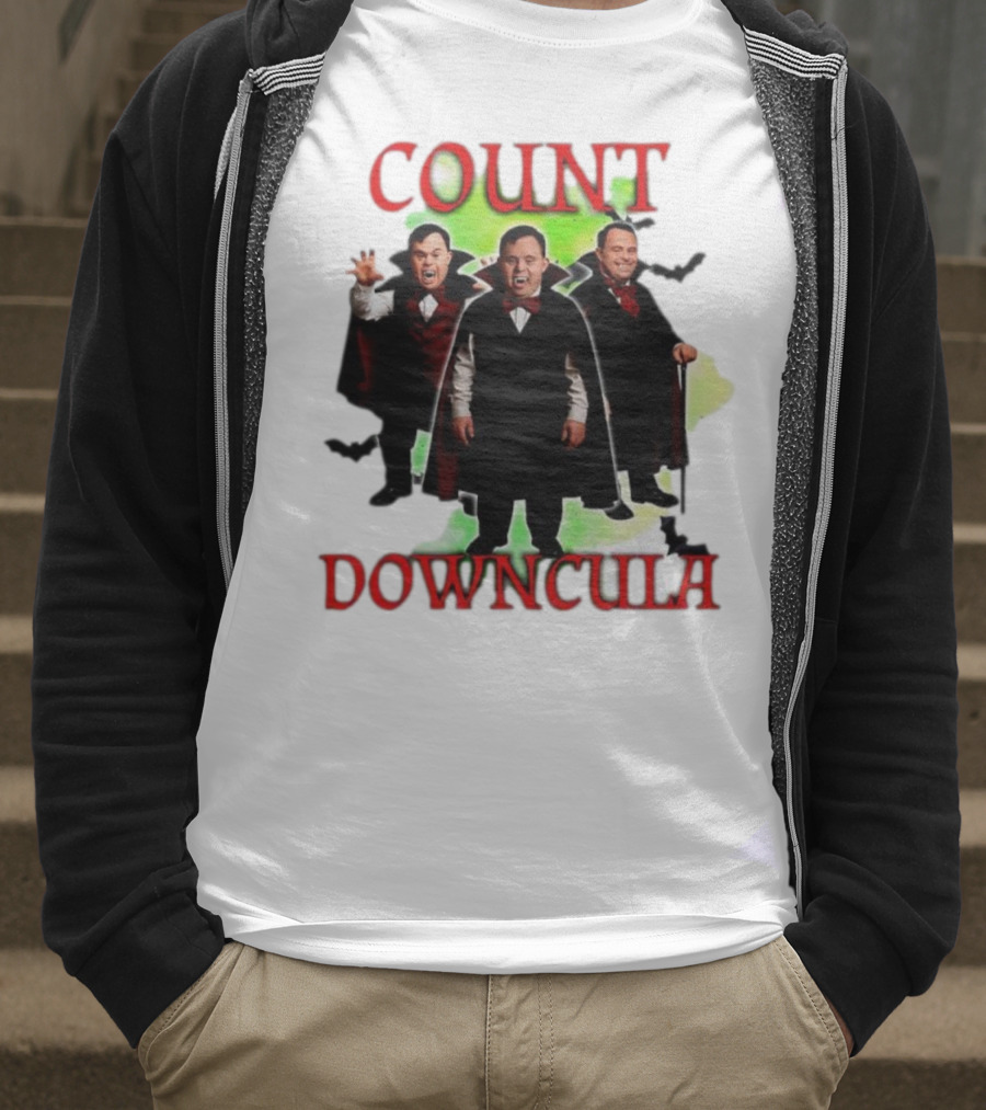 Count Downcula Halloween Vampire Costume Trio T-Shirt