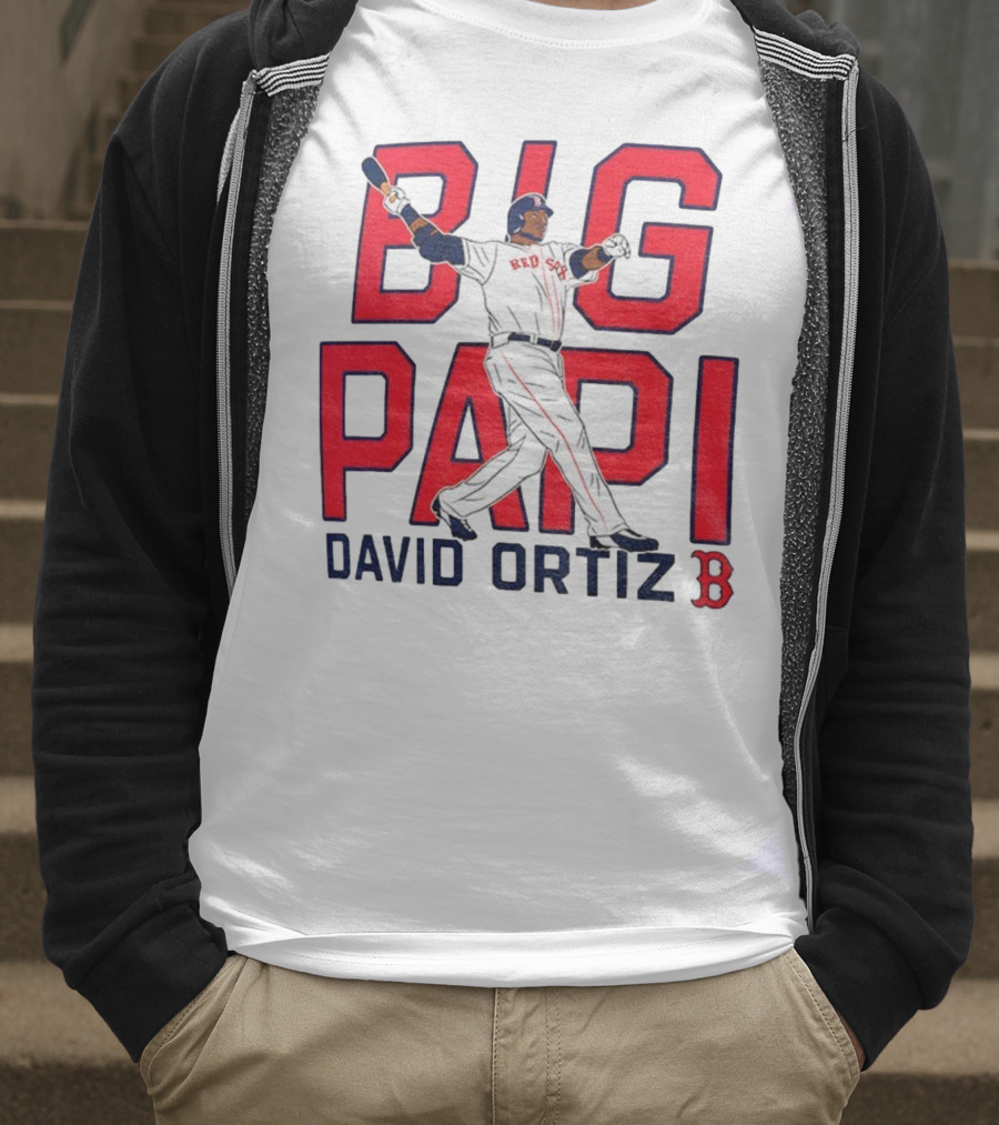 Boston Red Sox Big Papi David Ortiz MLB 2025 T-Shirt