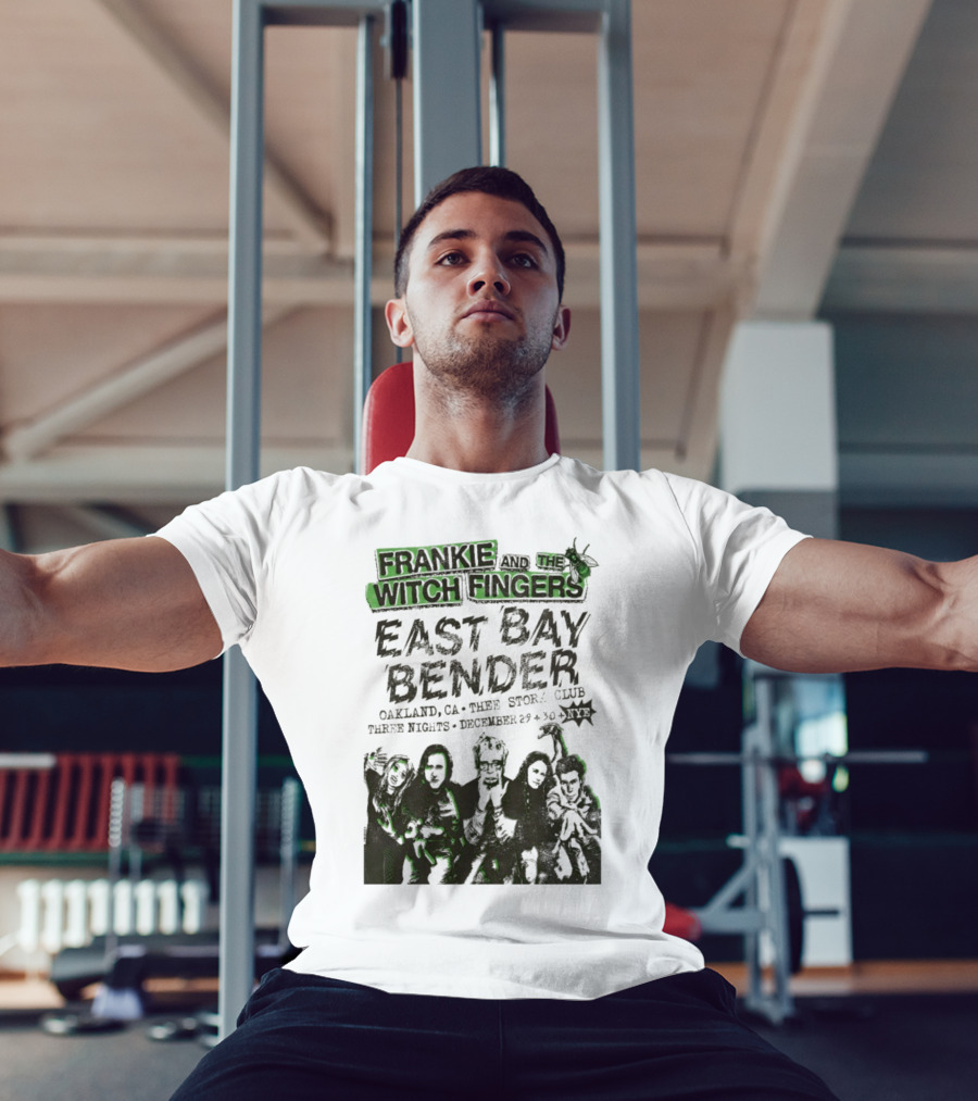 Frankie And The Witch Fingers East Bay Bender Oakland CA Thee Stork Club December 29-30 Three Nights T-Shirt