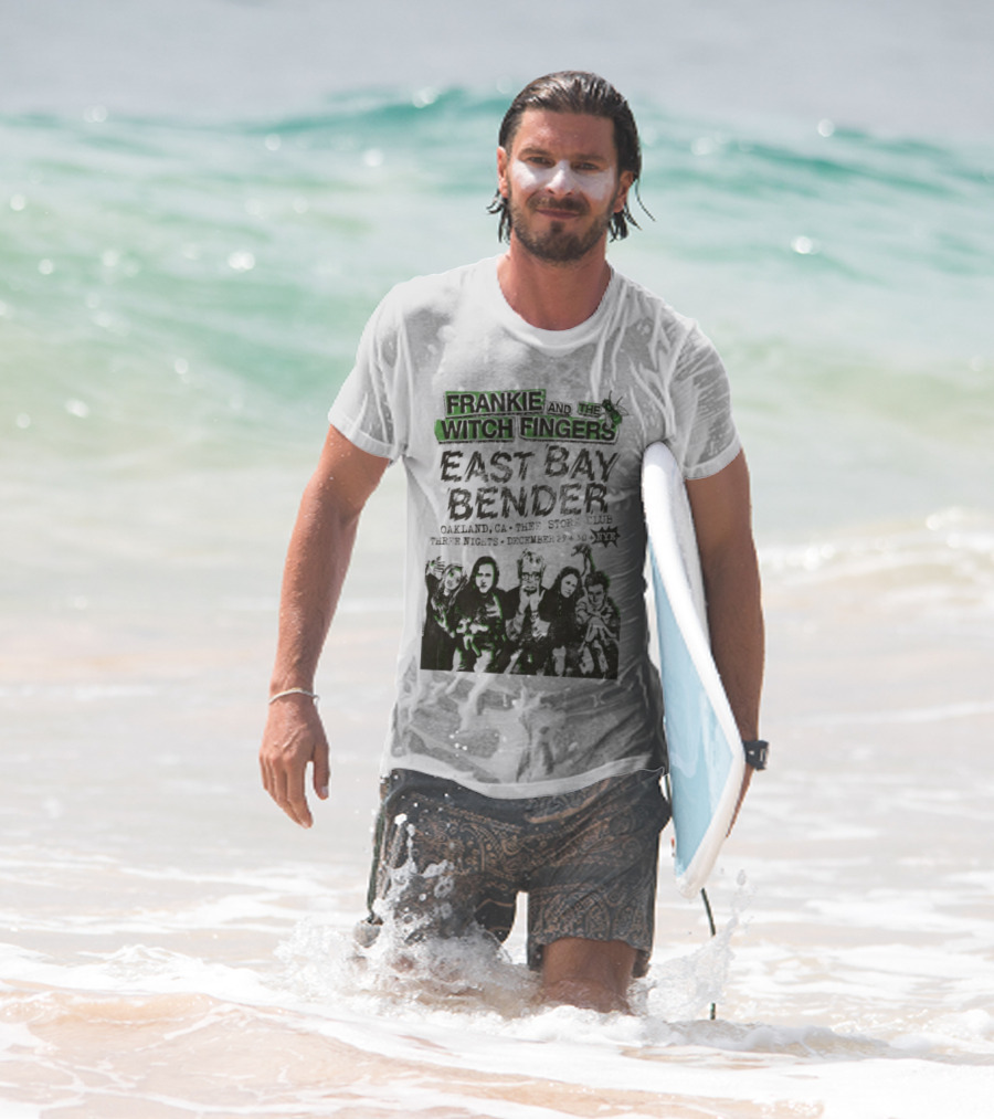 Frankie And The Witch Fingers East Bay Bender Oakland CA Thee Stork Club December 29-30 Three Nights T-Shirt