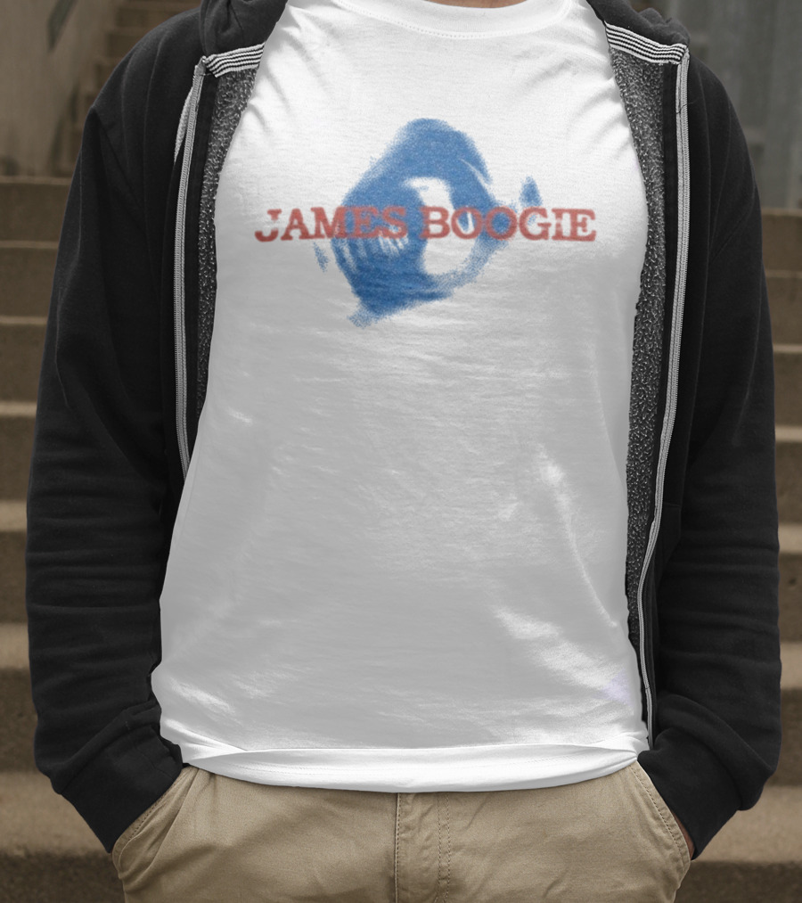 James Boogie Blue Swirl T-Shirt