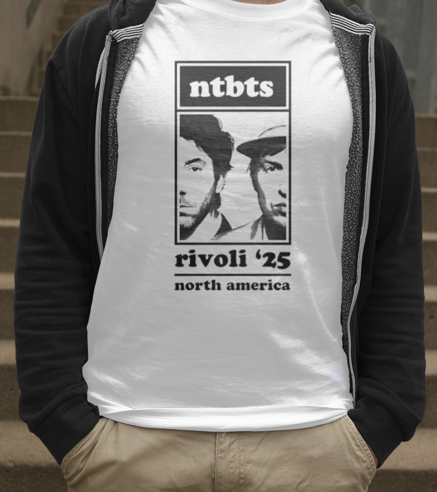 Ntbts Rivoli '25 North America Nirvanna The Band The Show The Movie T-Shirt