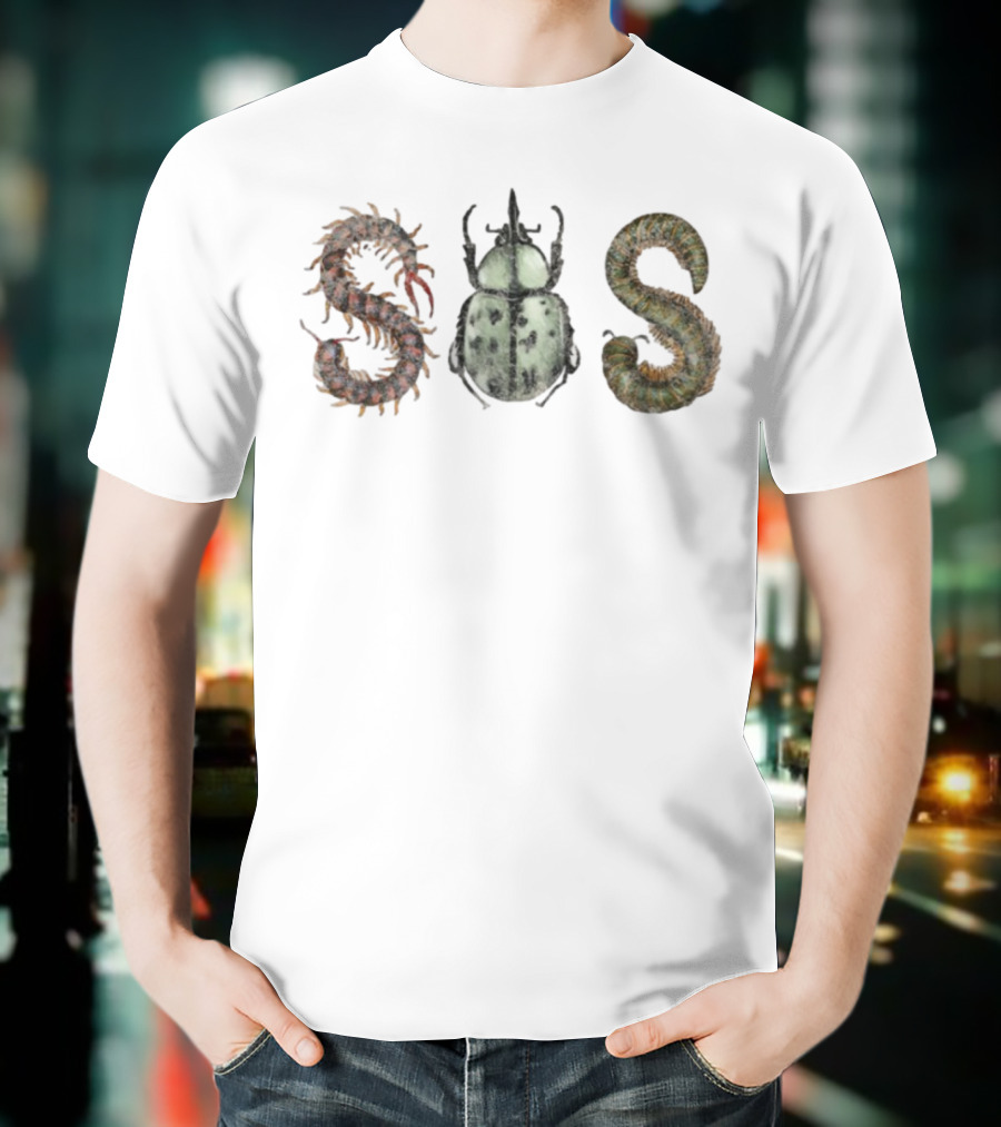 Sza Sos Lana Sos Deluxe Bug Lettering T-Shirt