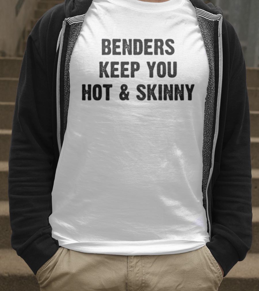 Benders Keep You Hot And Skinny Cherry Kitten T-Shirt
