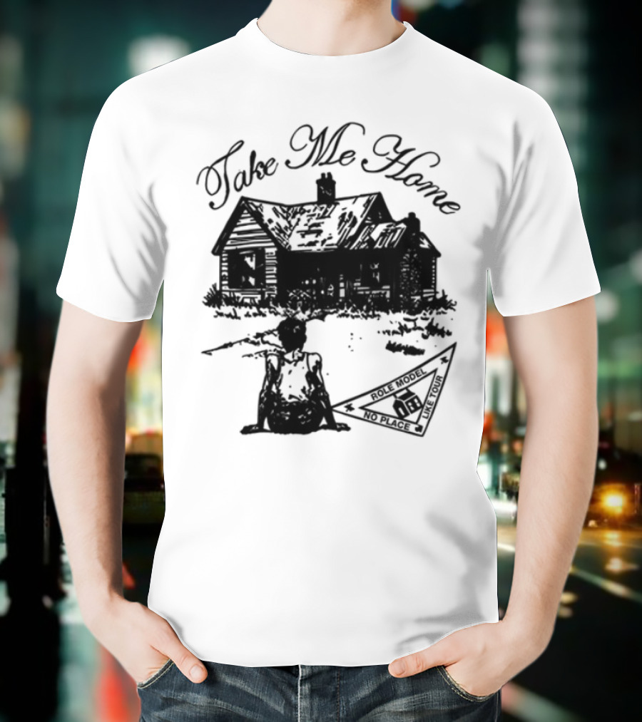 Role Model Take Me Home Cozy Cabin Scene T-Shirt