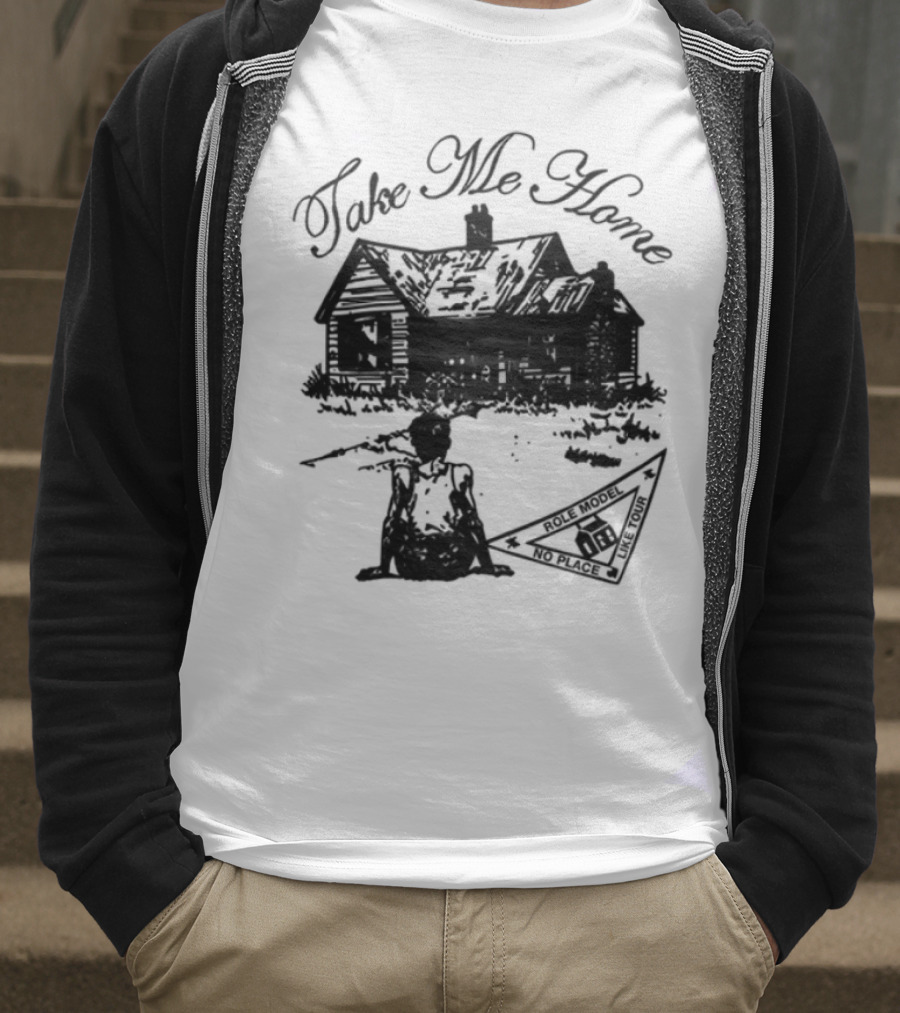 Role Model Take Me Home Cozy Cabin Scene T-Shirt