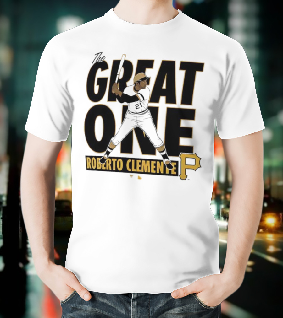 Roberto Clemente Great One Pittsburgh Pirates P T-Shirt