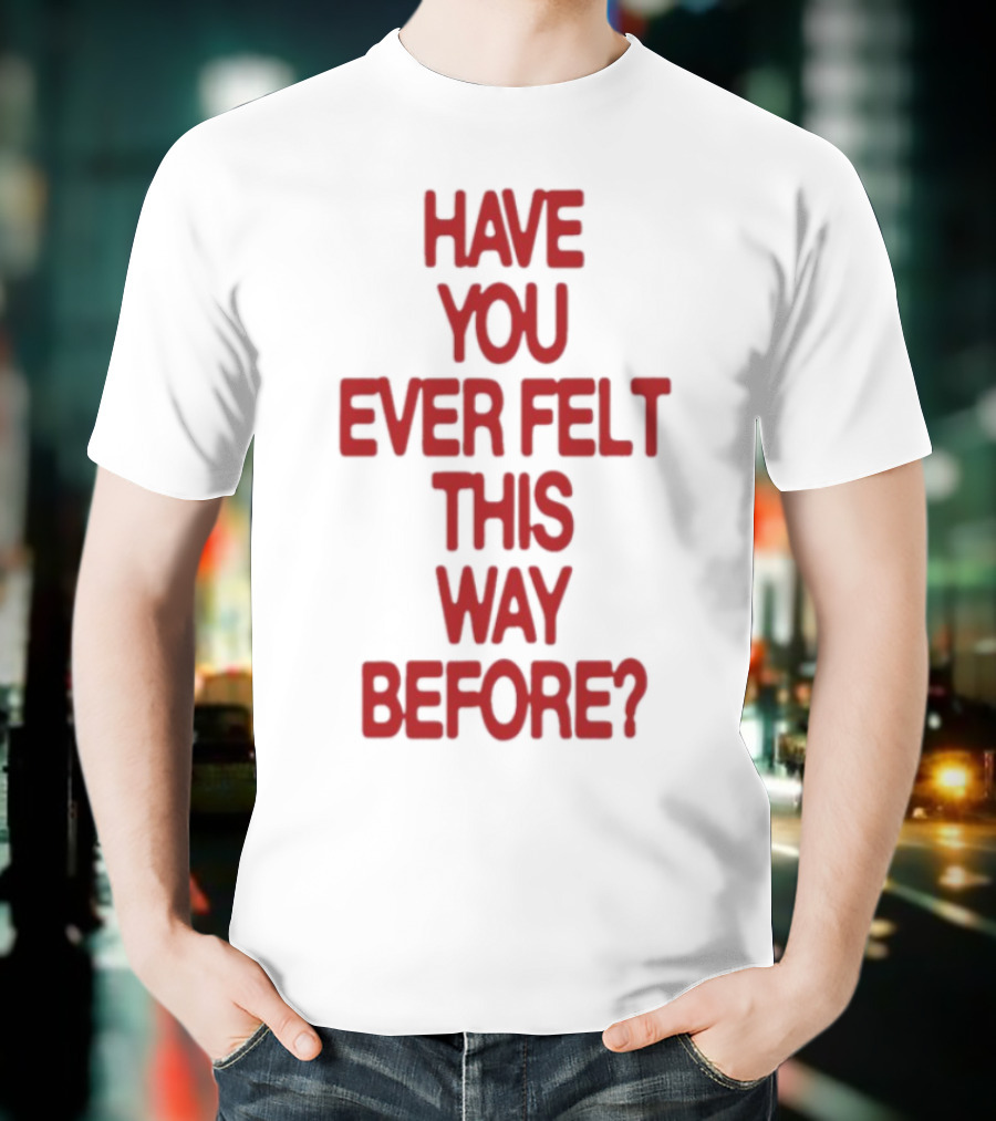 Wallowsmusic Wallows Angel Have You Ever Felt This Way Before T-Shirt