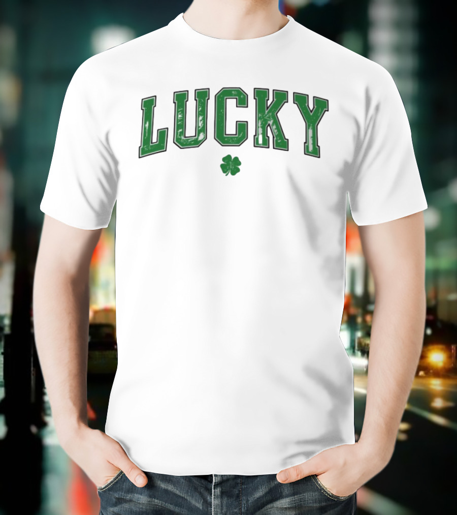 Abbyberner Lucky Clover St. Patrick's Green T-Shirt