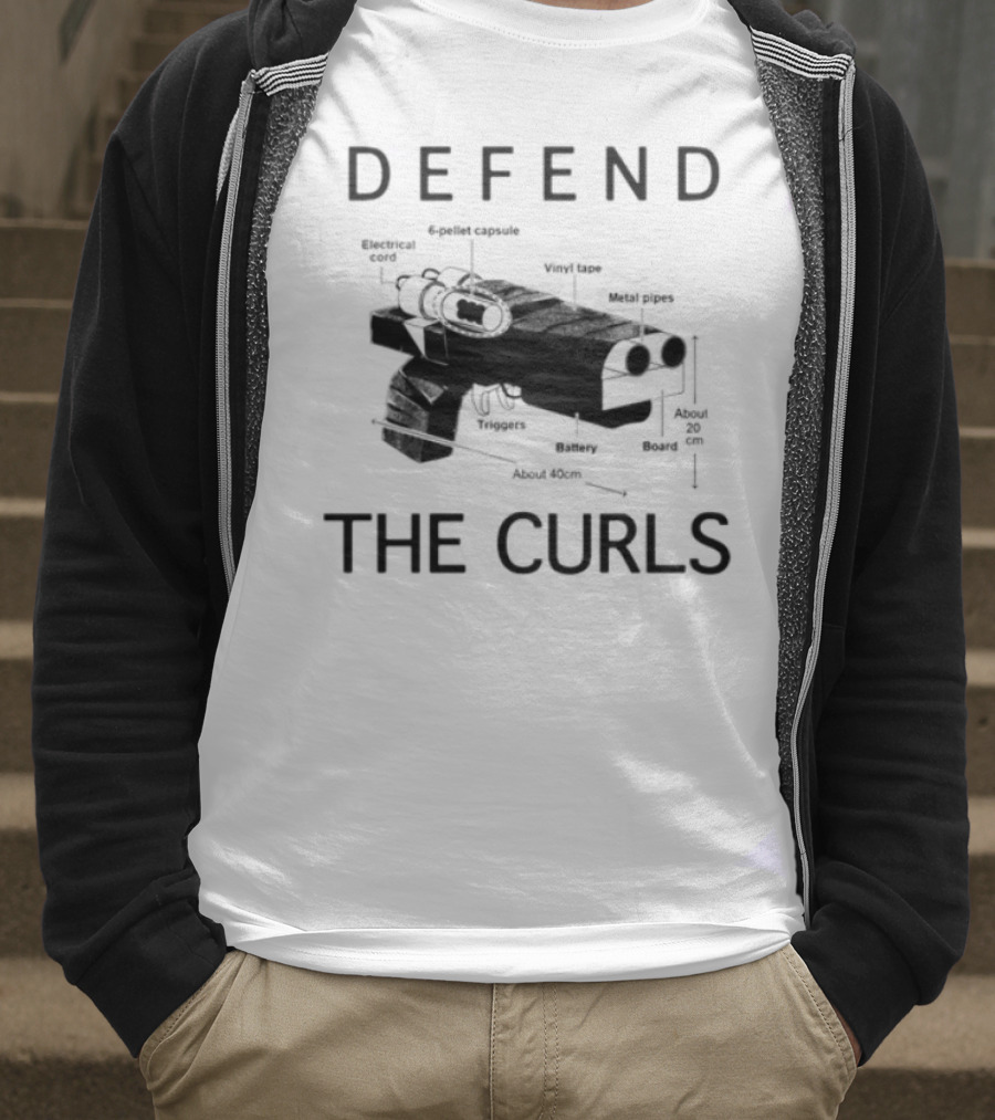 Defend The Curls Engine Diagram Exhaust Manifold Cylinder Spark Plug T-Shirt