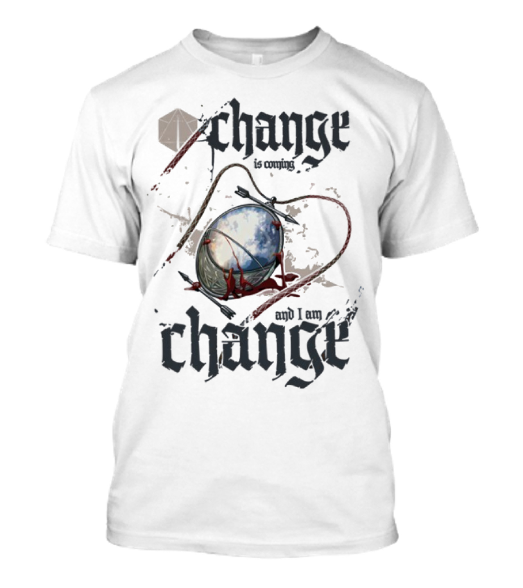 Change Is Coming Exu Divergence Pendant Design T-Shirt