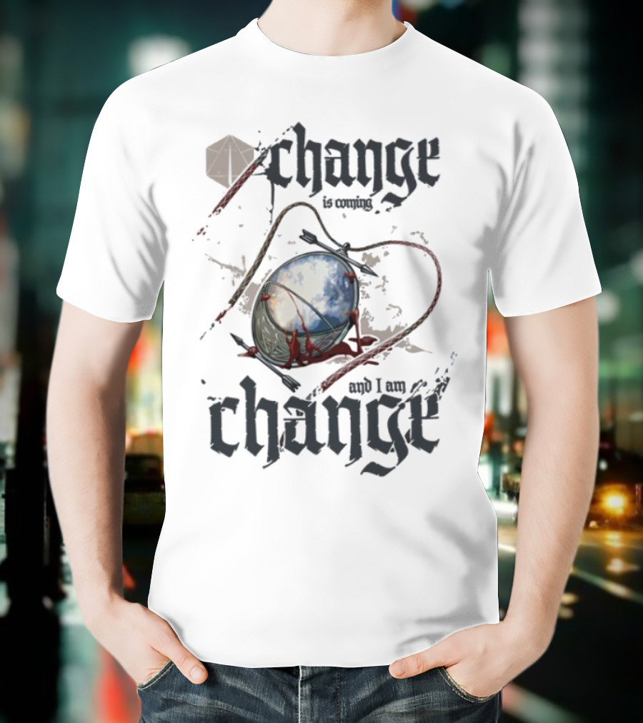 Change Is Coming Exu Divergence Pendant Design T-Shirt