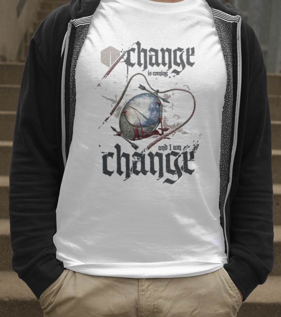 Change Is Coming Exu Divergence Pendant Design T-Shirt