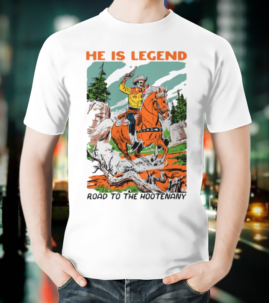HE IS LEGEND COWBOY BACK TO THE FRONTIERS T-Shirt