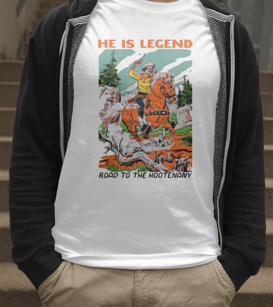 HE IS LEGEND COWBOY BACK TO THE FRONTIERS T-Shirt