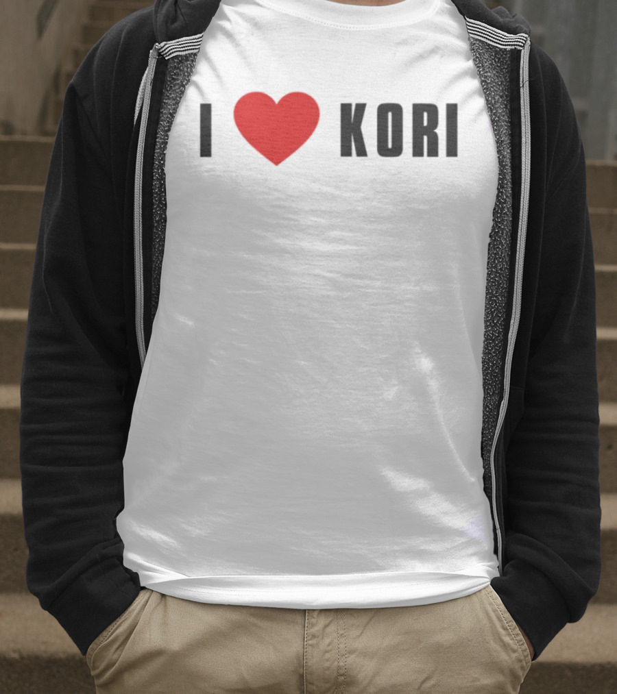 I Love Kori Heart Symbol T-Shirt