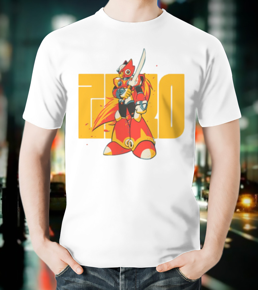 Maverick Hunter Zero Mega Man Fusion T-Shirt
