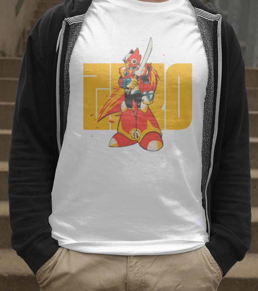 Maverick Hunter Zero Mega Man Fusion T-Shirt