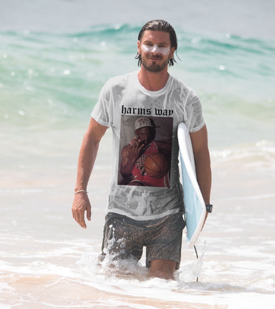 Harm's Way Bulls Basketball Legend 23 Championship Tribute T-Shirt