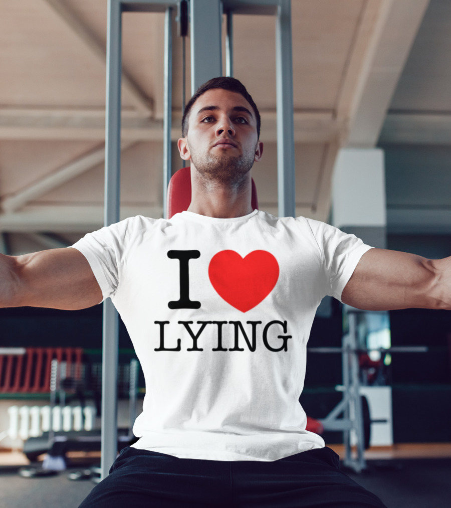 Premi Sterlin I Heart Lying Bold Statement T-Shirt